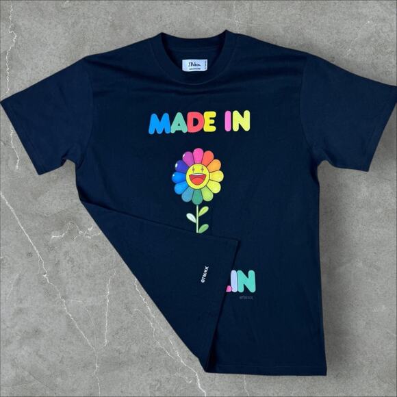J Balvin x Takashi Murakami Collab "Made In Medellin" Tee M - Picture 3 of 5